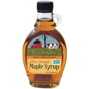 8oz Vermont Maple Syrup Amber Rich
